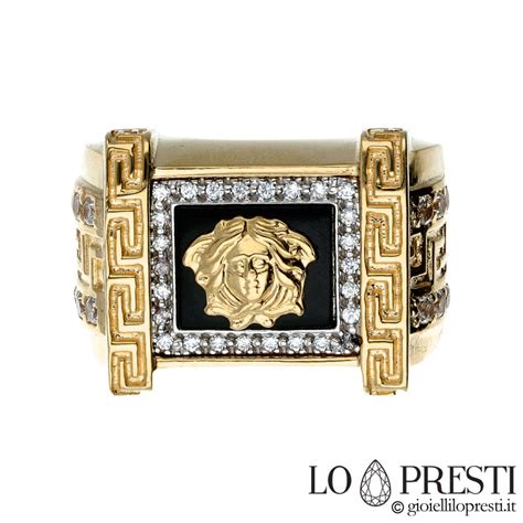 anelli da mignolo versace|Amazon.it: Anelli Versace Uomo.